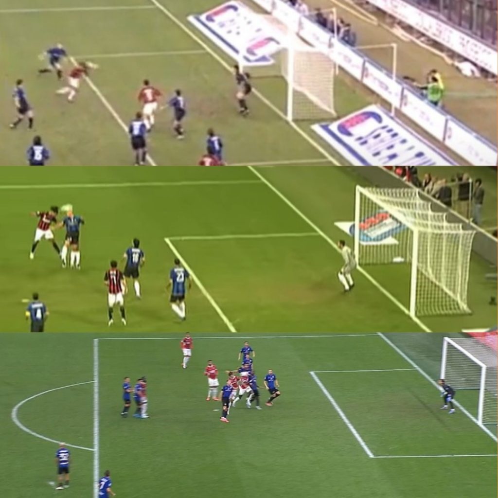 Gabbia segna alla 5' giornata nel derby sotto la Sud: come Kaká e Dinho