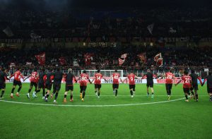 Il Milan è la squadra della Serie A che va meno volte in fuorigioco...