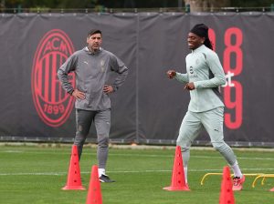 AC Milan Training Session And Press Conference - UEFA Champions League 2024/25 League Phase MD2