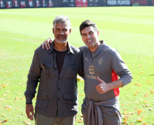 Sole sul campo centrale: Frankie Rijkaard goes to Milanello