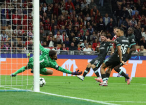 Champions, il Milan è l'unico team ad aver segnato alla capolista Liverpool