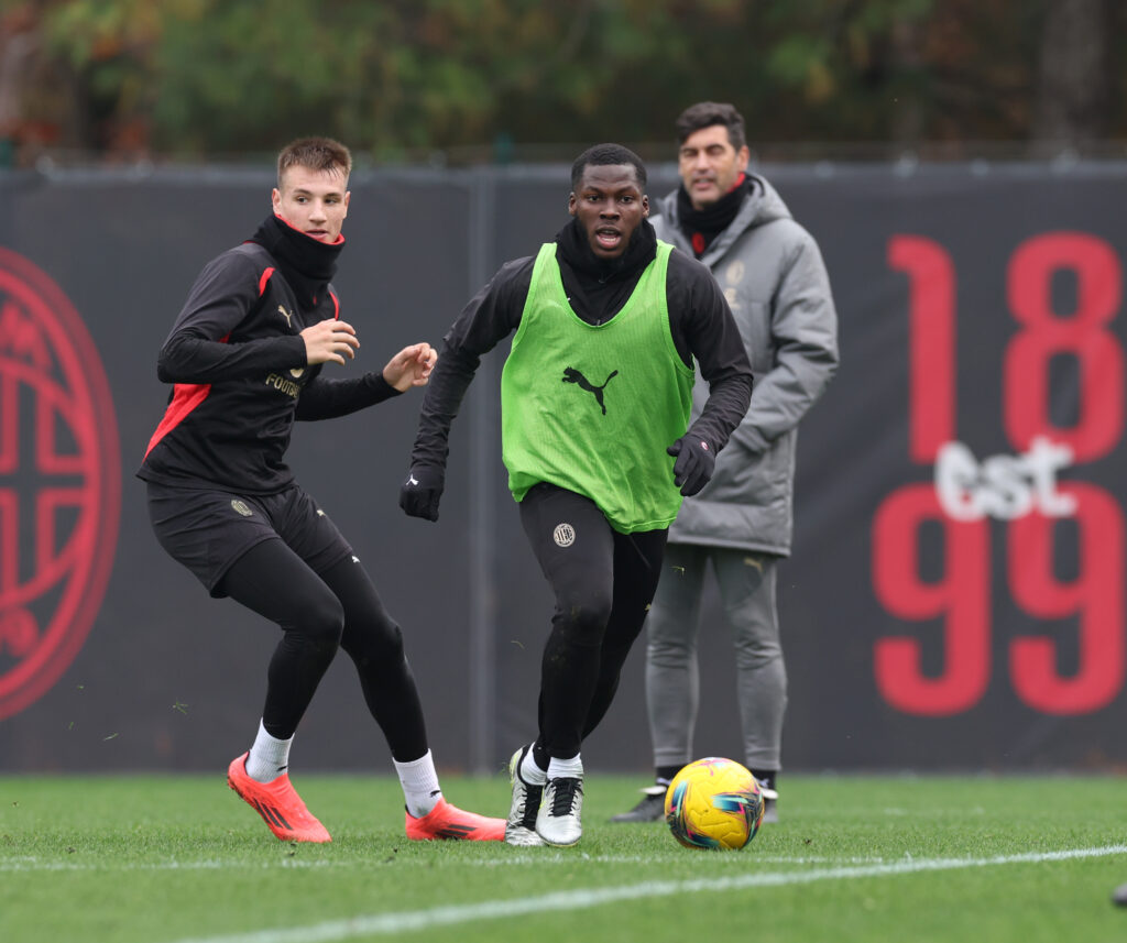 AC Milan Training Session