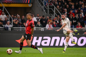 AC Milan v AS Roma: Quarter-Final First Leg - UEFA Europa League 2023/24