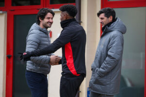 AC Milan Legend Alexandre Pato Visit Milanello Training Center