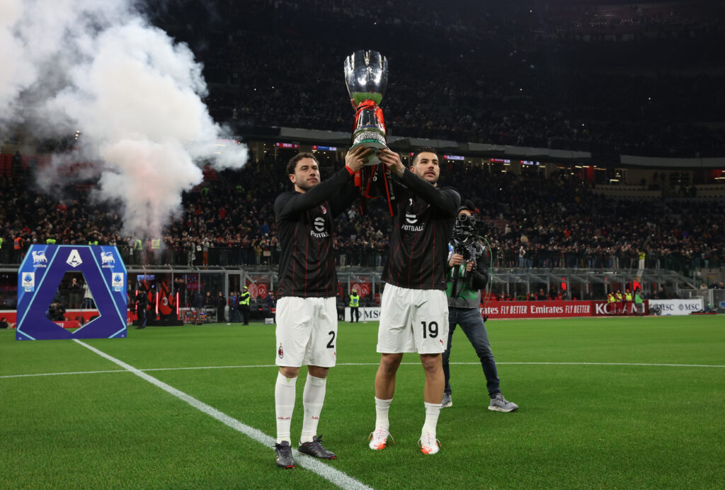 Milan-Supercoppa-Italiana-Calabria-Theo-Hernandez