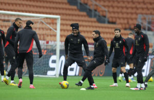 AC Milan Training Session And Press Conference