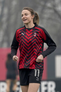 Christy Grimshaw-Milan Femminile-dichiarazioni-idoli-Beckham