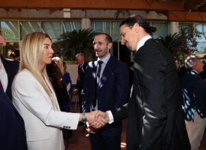 AC Milan Visist The Italian Embassy in Riyadh