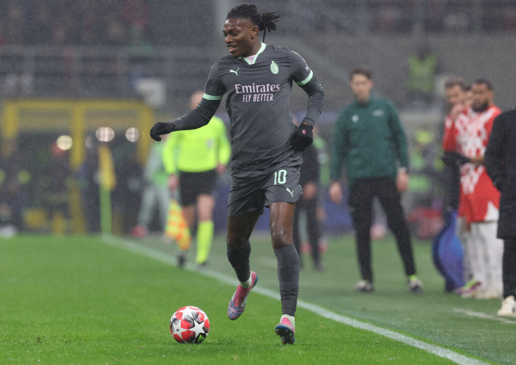 Rafa Leao-Champions League-Milan-Girona-gol