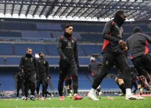AC Milan Training Session And Press Conference