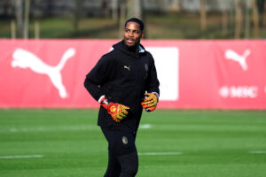 AC Milan Training Session And Press Conference - UEFA Champions League 2024/25 League Phase MD7