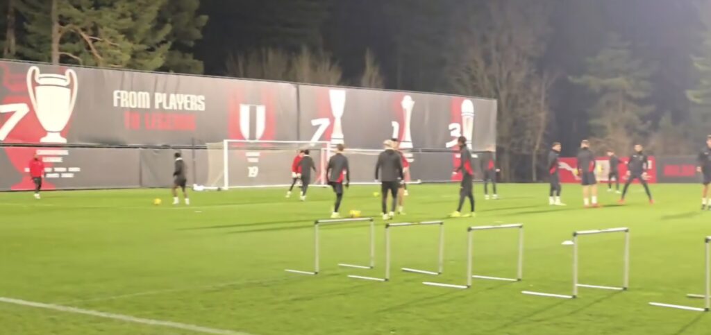 ALLENAMENTI MILANELLO