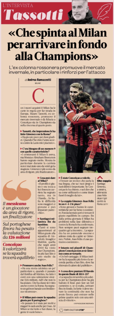 Mauro Tassotti Milan