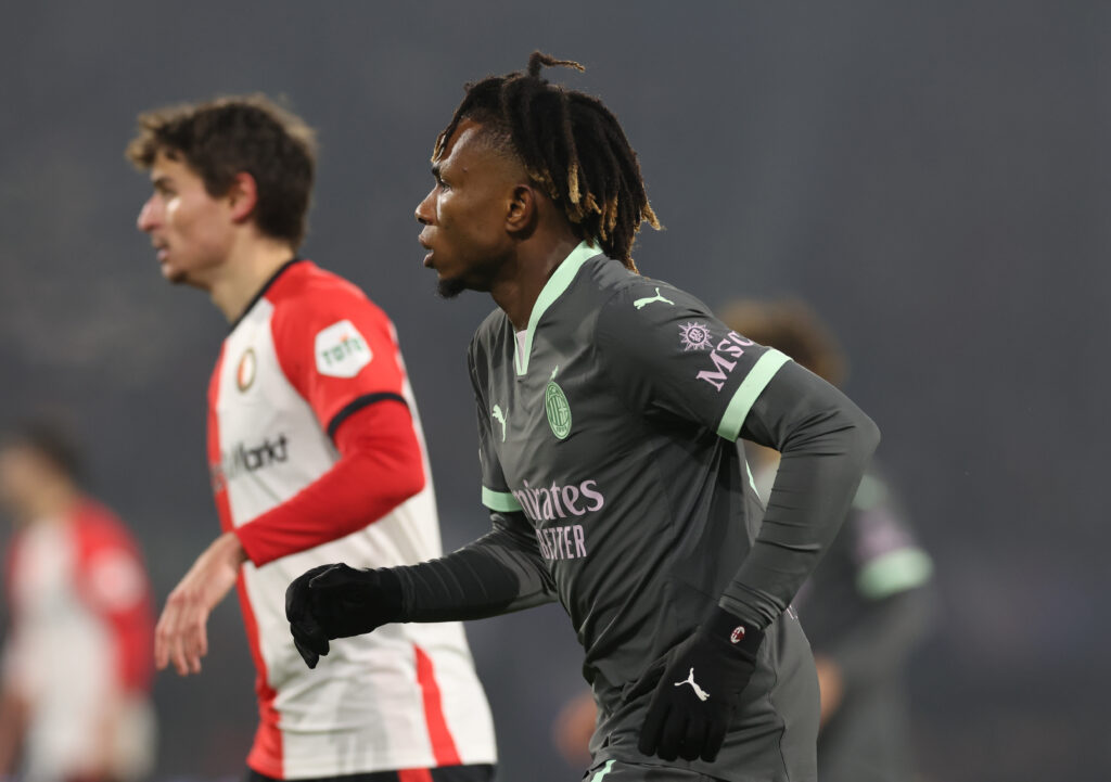 Feyenoord v AC Milan - UEFA Champions League 2024/25 League Knockout Play-off First Leg