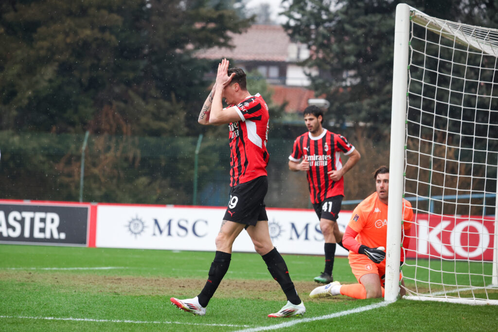 Milan Futuro-Lucchese-sconfitta pesante-Bonera-rischia