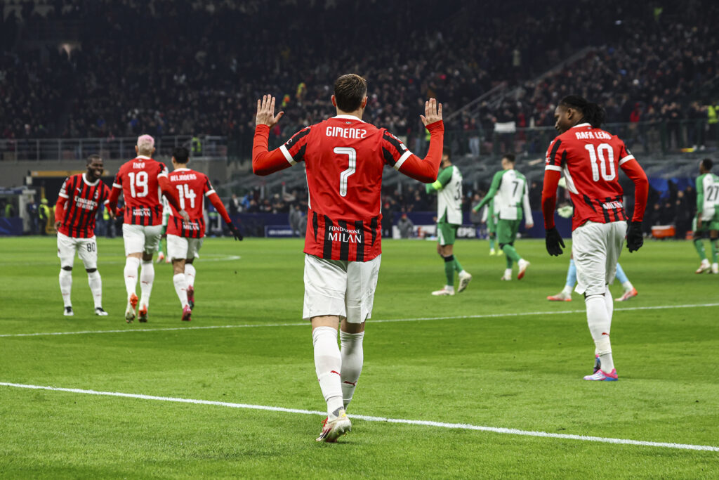 santiago-gimenez-milan-champions-league-serie-a-gol-numeri-stats-transfermarkt-sky