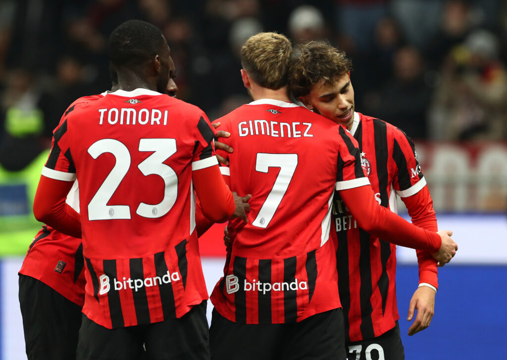 Milan-Roma-Coppa-Italia-Quarti-di-finale-San-Siro-Gimenez-Tomori-Joao-Felix