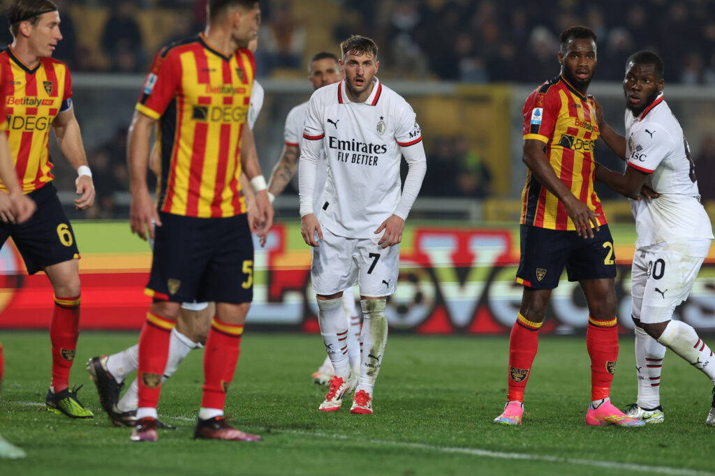 Lecce v AC Milan - Serie A