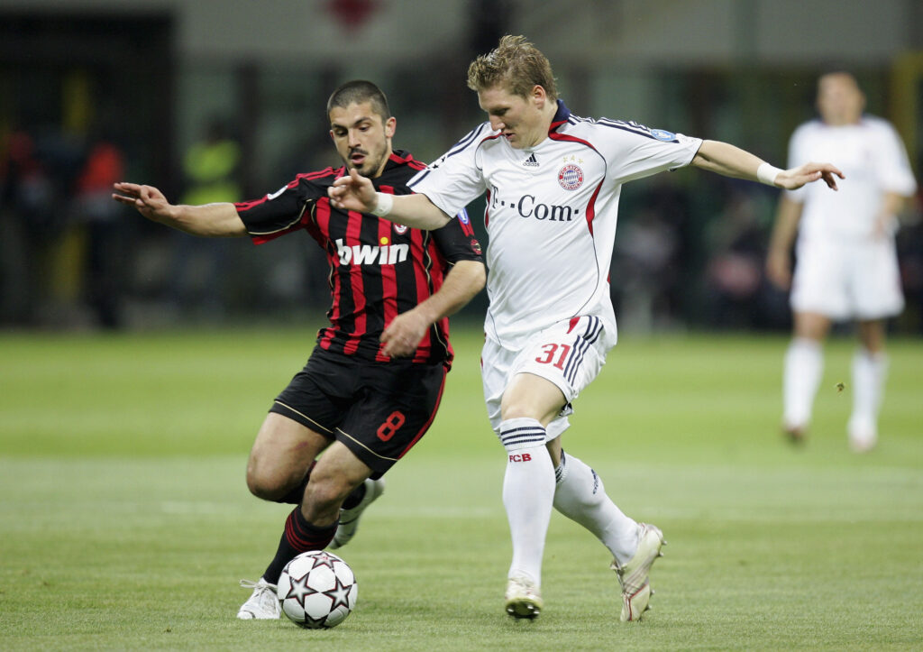 UEFA Champions League Quarter Final AC Milan v Bayern Munich