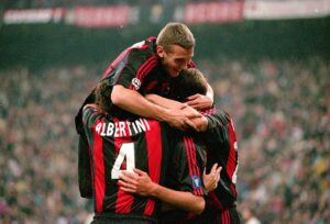 AC Milan celebrate