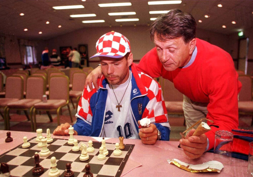 FUSSBALL: EURO 1996 TRAININGSLAGER KROATIEN CRO, 20.6.96