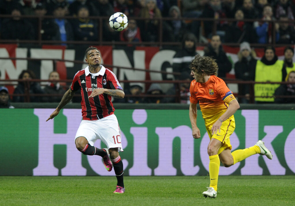 AC Milan v Barcelona - UEFA Champions League Round of 16