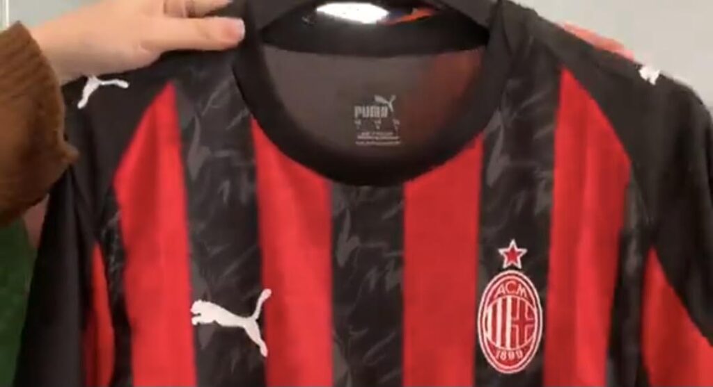 Nuova maglia Milan