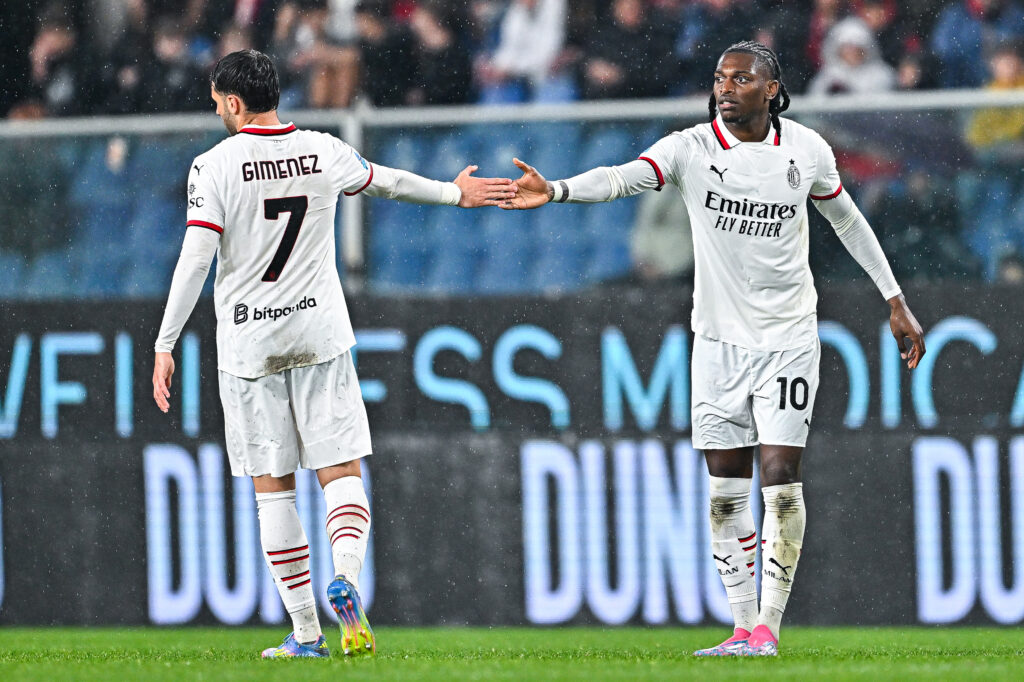 santiago-gimenez-assist-rafael-leao-milan-genoa-assist-dazn-serie-a-gazzetta-futuro-sky-vittoria-ultima-ora-news