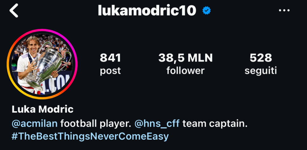 Modric calciomercato Milan