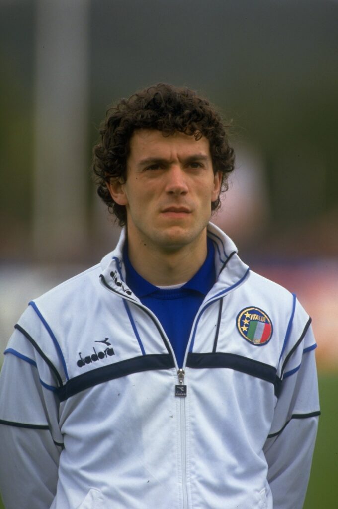 Roberto Donadoni of Italy
