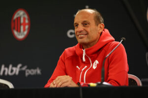 AC Milan Training Session And Press Conference