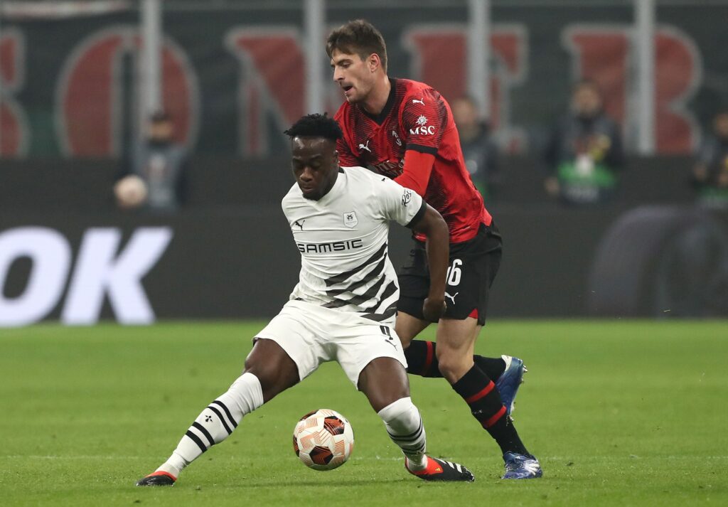 kalimuendo-chi-e-obiettivo-attaccante-milan-carriera-costo-cifra-prezzo-giuroud-rennes-transfermarkt-statistiche-rendimento-caratteristiche-identikit-ruolo