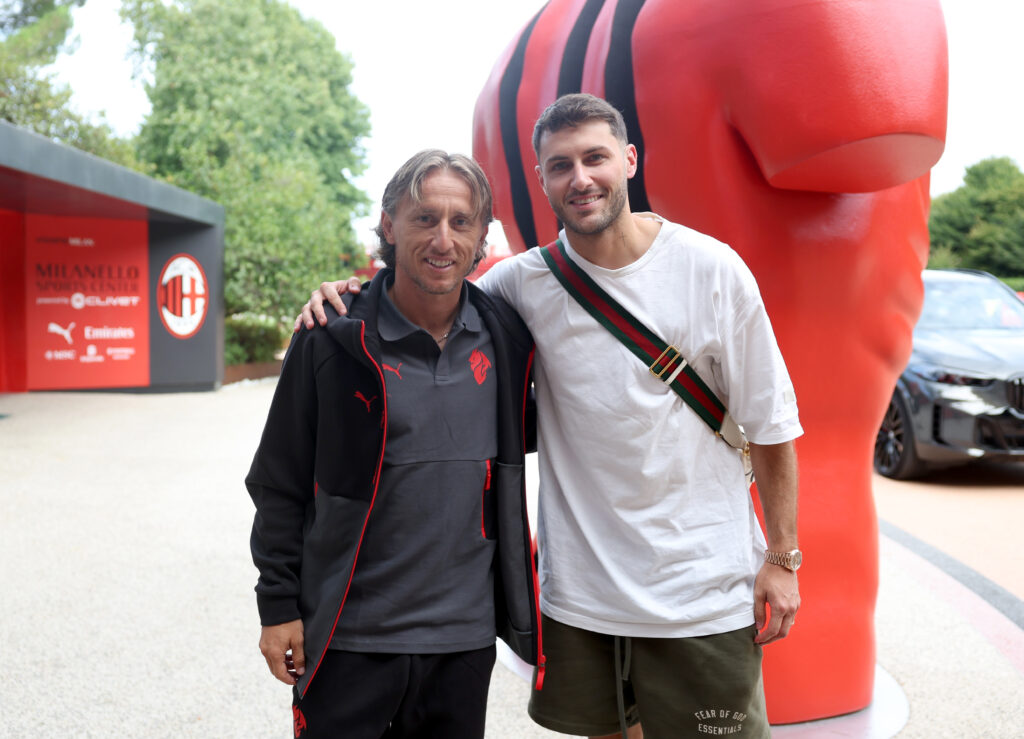 AC Milan Focus Luka Modric