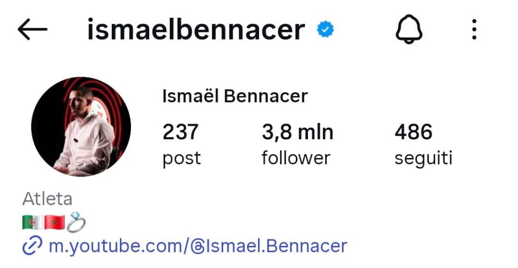 Bennacer Instagram senza OM