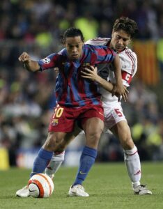 UEFA Champions League Semi Final - Barcelona v AC Milan