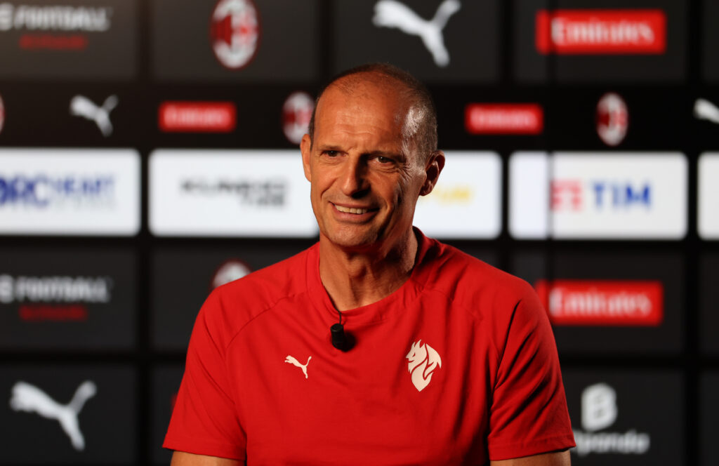 AC Milan Massimiliano Allegri Interview