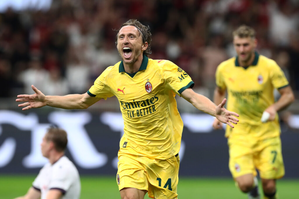 Modric età Milan San Siro