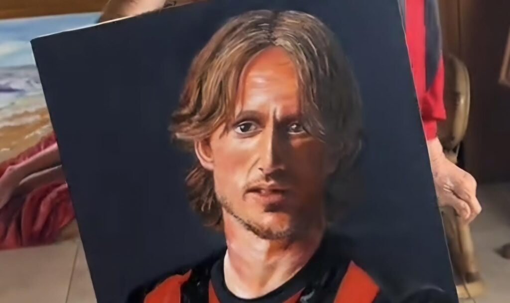 dipinto Modric