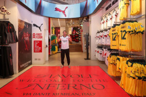 AC Milan Store Welcomes Adrien Rabiot