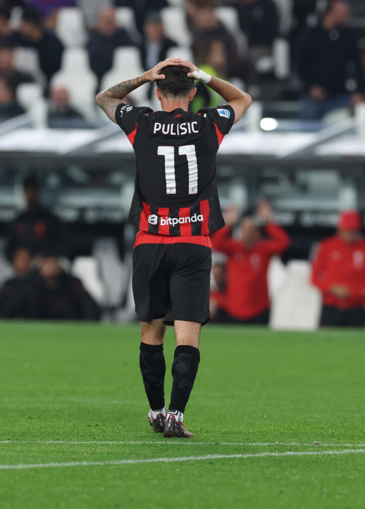 pulisic-rigore-sbagliato-juventus-milan-allegri-perche-un-rigore-non-si-calcia-di-piatto