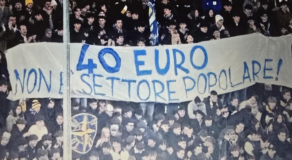 Tifosi Parma, prezzi dei biglietti e solidarietà: 40 euro no
