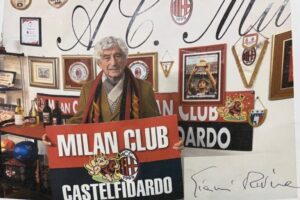 Gianni Rivera al Milan Club Castelfidardo: Natale e Storia