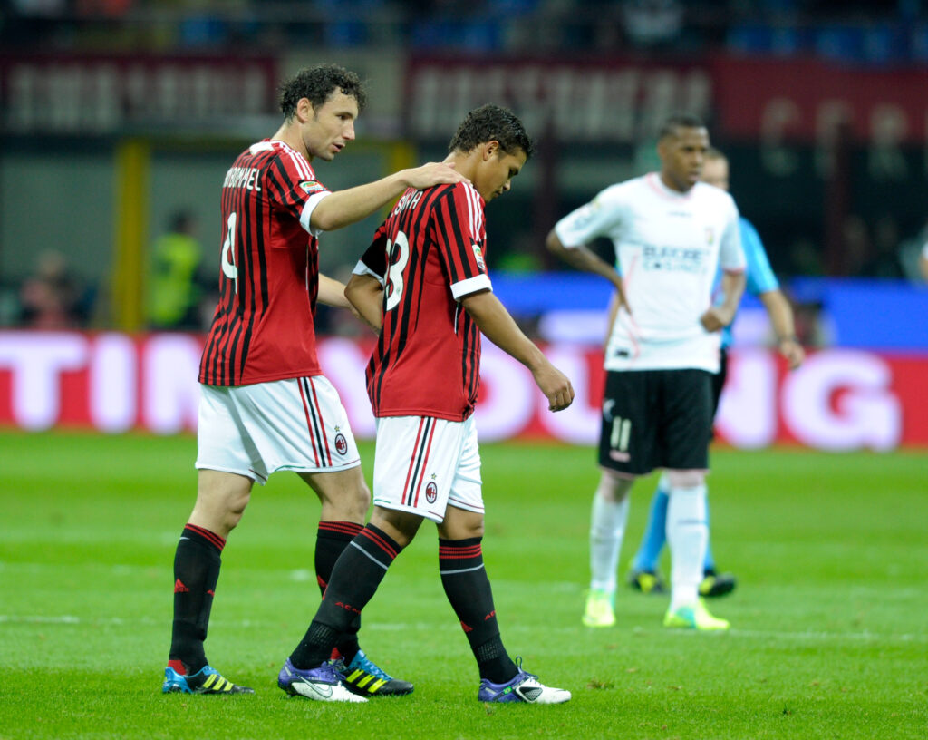 Allegri Van Bommel Thiago Silva