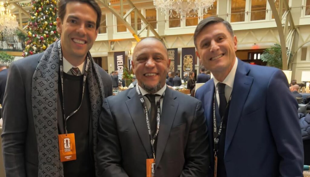 Washington, Kakà e i campioni: non poteva mancare Trump...