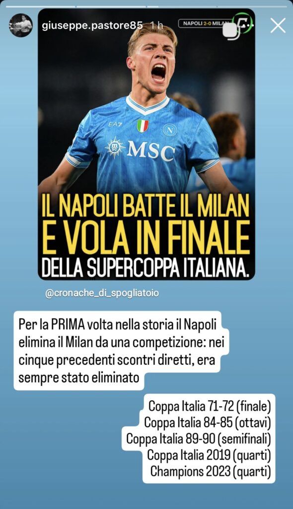 napoli-milan-supercoppa-italiana-riyadh-statistiche-storia