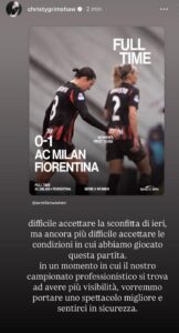 femminile-milan-fiorentina-campo-impraticabile