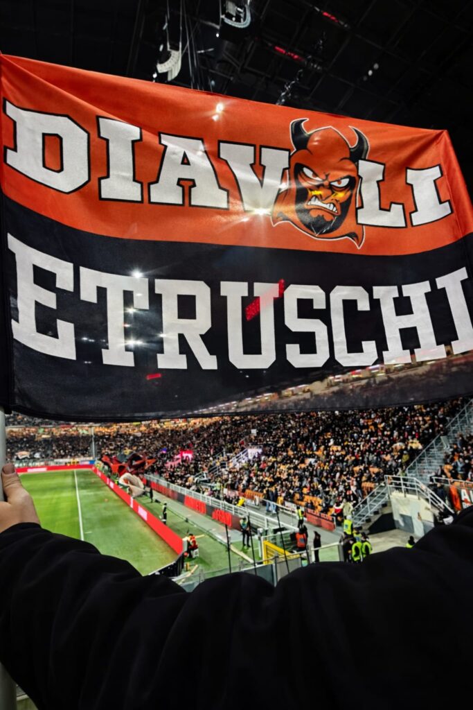 I Diavoli Etruschi del Milan Club Capodimonte
