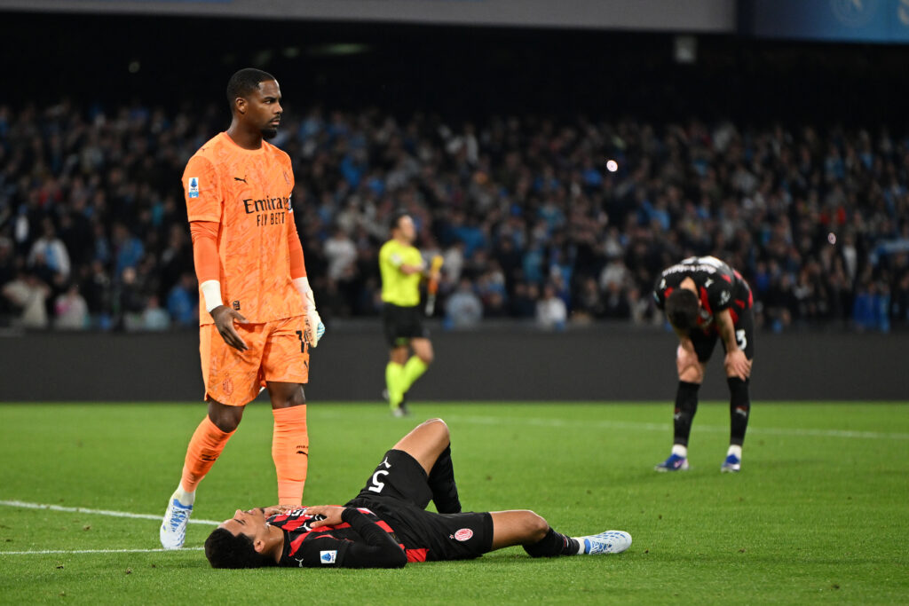 SSC Napoli v AC Milan - Serie A