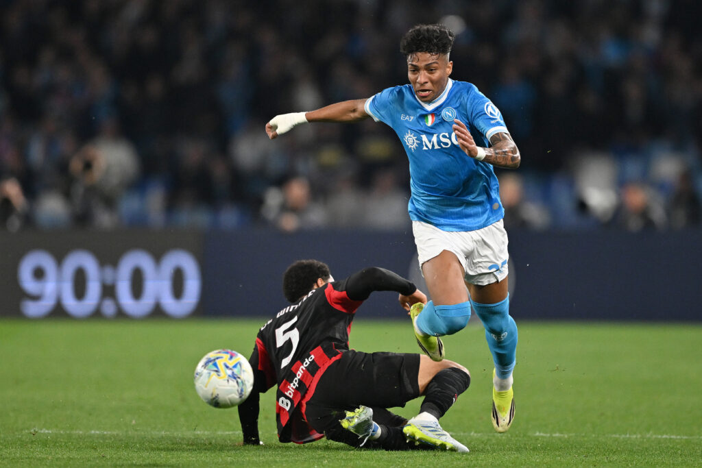 SSC Napoli v AC Milan - Serie A